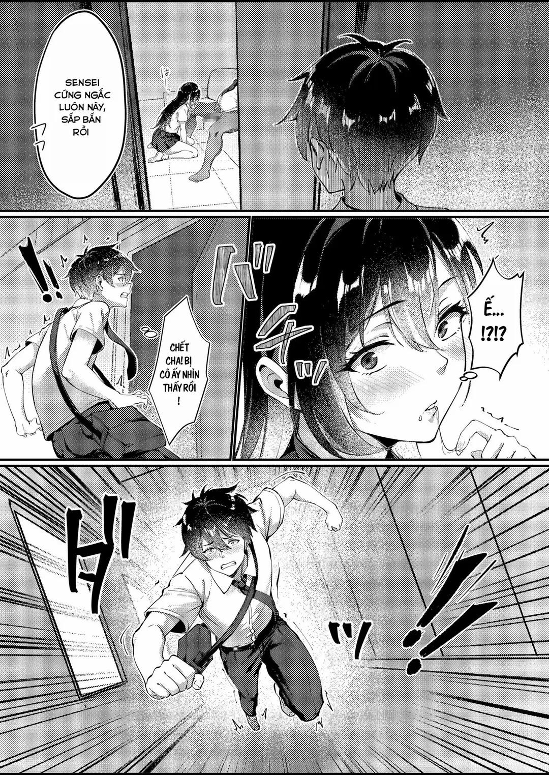 Kurokami Long no Seiso-kei Kyonyuu JK wa Jitsu wa Self-Irama Chijou datta Oneshot trang 7