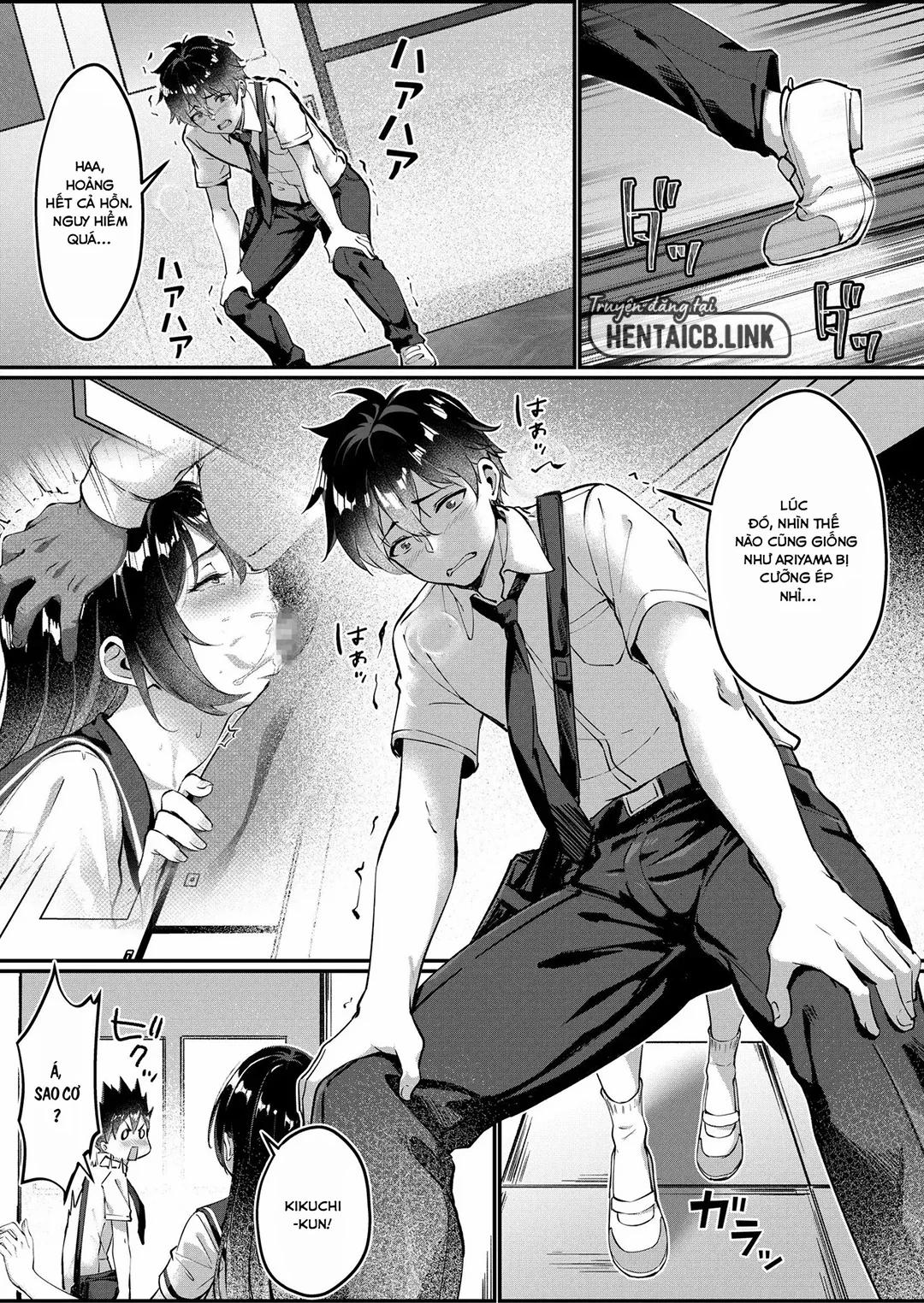 Kurokami Long no Seiso-kei Kyonyuu JK wa Jitsu wa Self-Irama Chijou datta Oneshot trang 8
