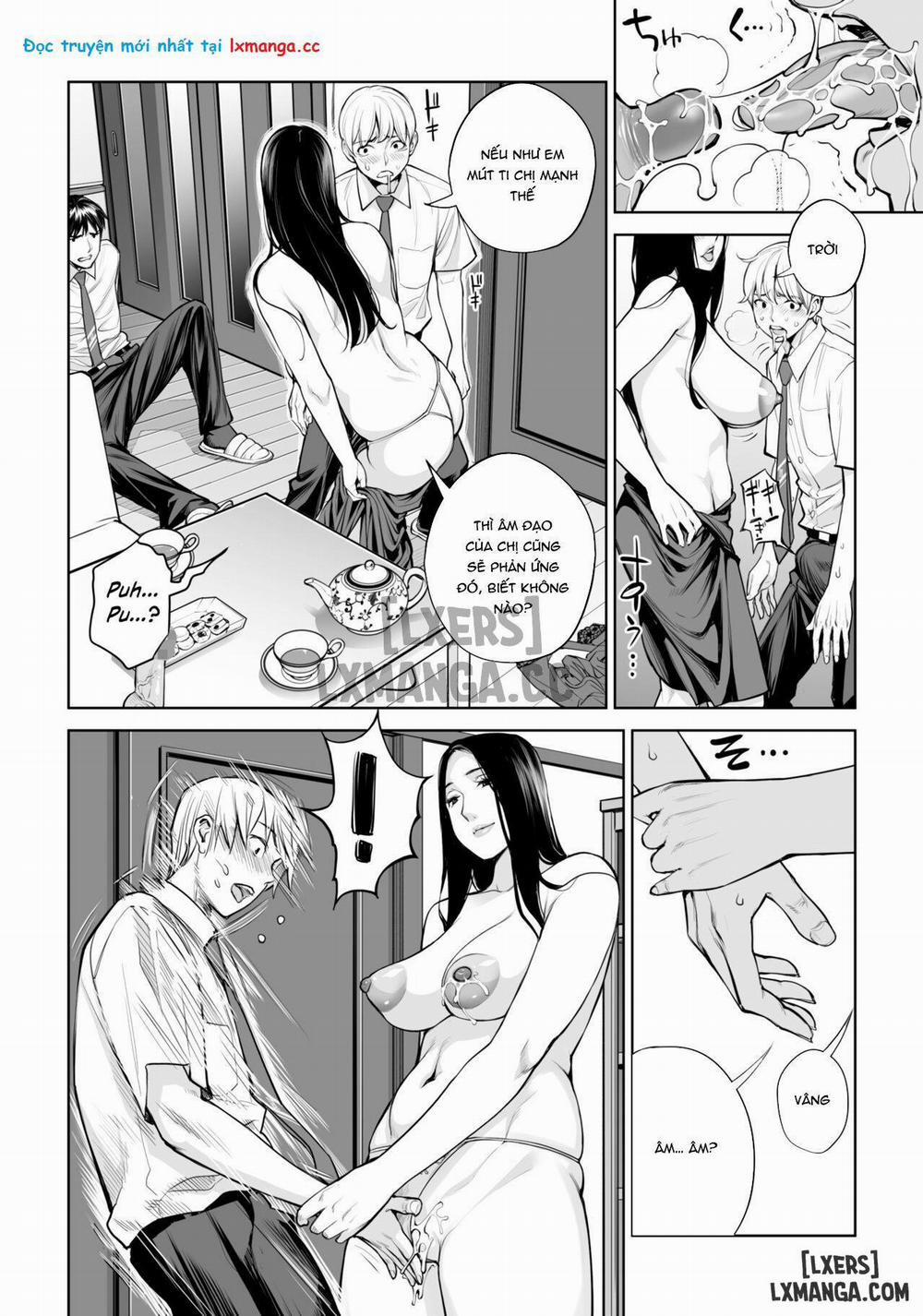 Kurokami Onna no Fudeoroshi ~Himitsu no Heya de Nakadashi Sasete Ageru wa Oneshot trang 44