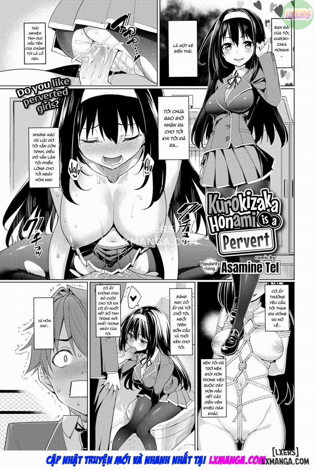 Kurokizaka Honami is a Pervert Oneshot trang 3