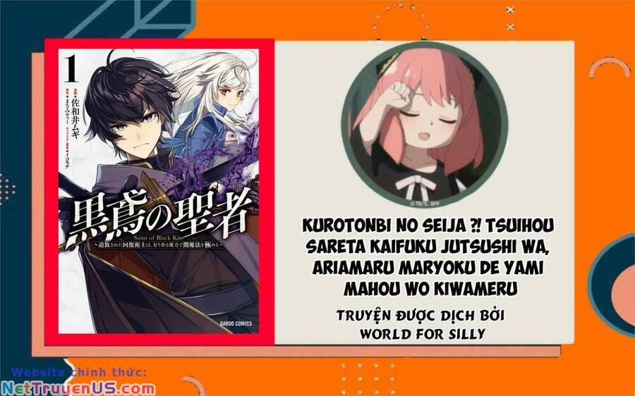 Kurotonbi No Seija ~Tsuihou Sareta Kaifuku Jutsushi Wa, Ariamaru Maryoku De Yami Mahou Wo Kiwameru 8 trang 0