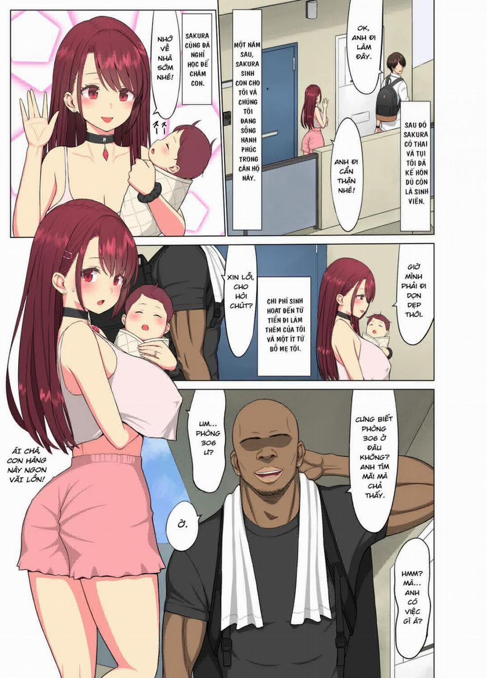 Kurui Tsuma~Komochi Joshidaisei Hitozuma ni Shinobiyoru Kuroi Kyokon Oneshot trang 8