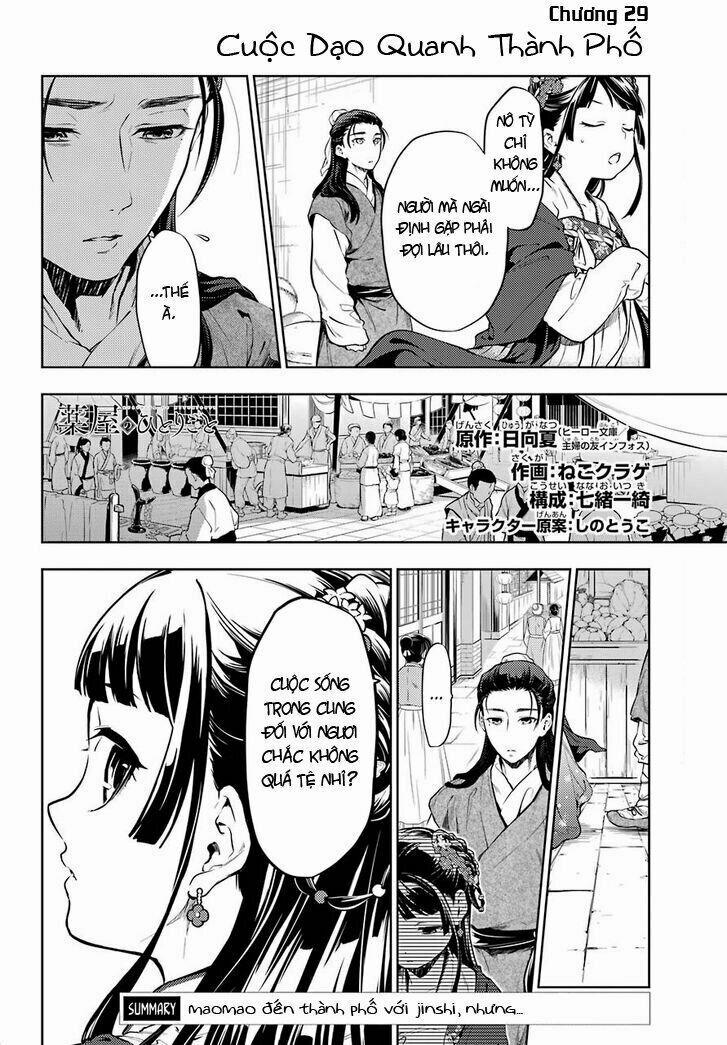 Kusuriya No Hitorigoto 29 trang 2