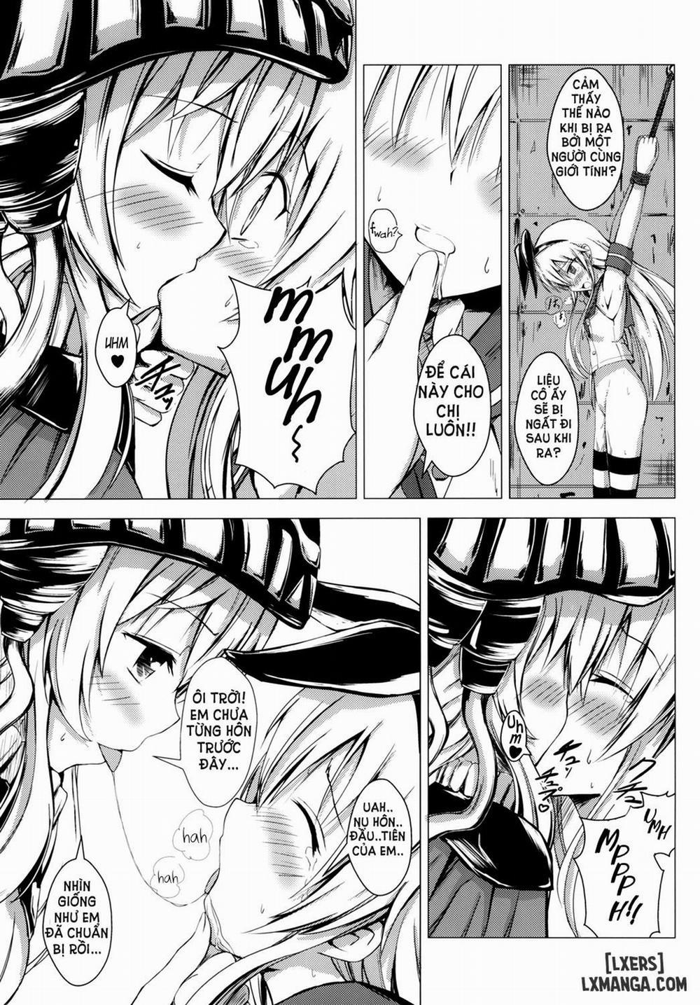 Kuubo Wo-Kyuu-chan no Shimakaze Yuri Dorei Choukyou 1 Oneshot trang 11