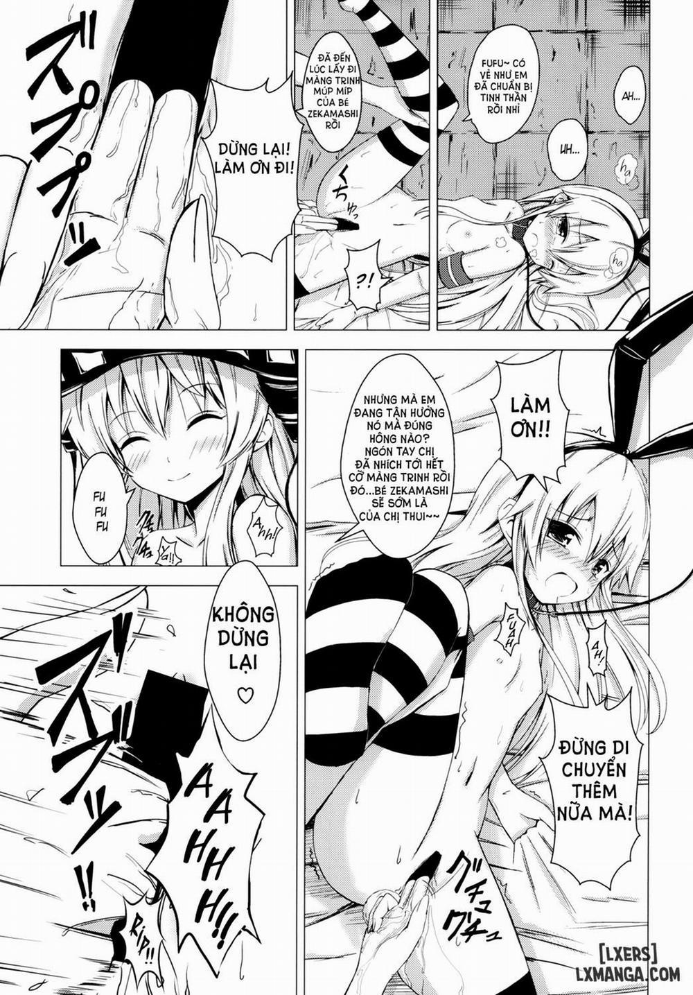 Kuubo Wo-Kyuu-chan no Shimakaze Yuri Dorei Choukyou 1 Oneshot trang 17