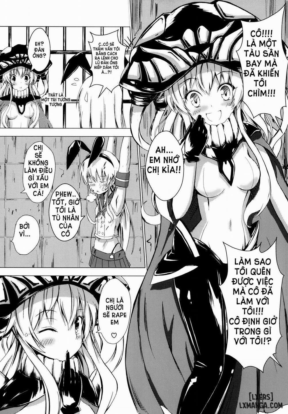 Kuubo Wo-Kyuu-chan no Shimakaze Yuri Dorei Choukyou 1 Oneshot trang 5