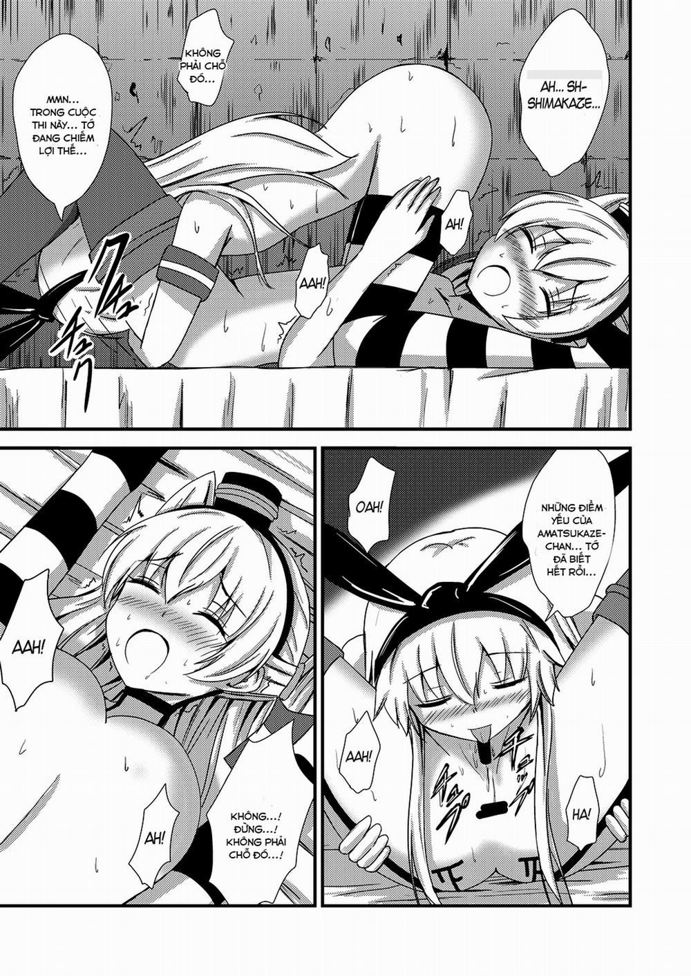 Kuubo Wo-Kyuu-chan no Shimakaze Yuri Dorei Choukyou ~3P Choukyou Hen~ (Kantai Collection) Oneshot trang 7