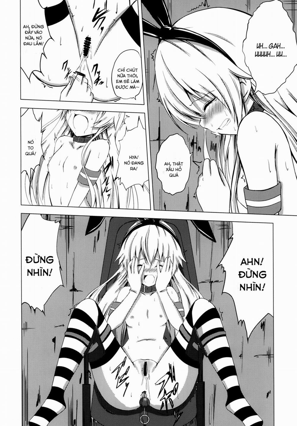 Kuubo Wo-Kyuu-chan no Shimakaze Yuri Dorei Choukyou ~Anal Kaihatsu Hen~ (Kantai Collection, -KanColle-) Oneshot trang 12