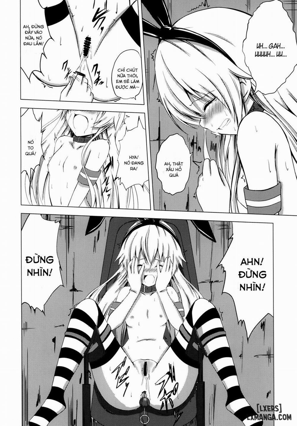 Kuubo Wo-Kyuu-chan no Shimakaze Yuri Dorei Choukyou ~Anal Kaihatsu Hen Oneshot trang 12