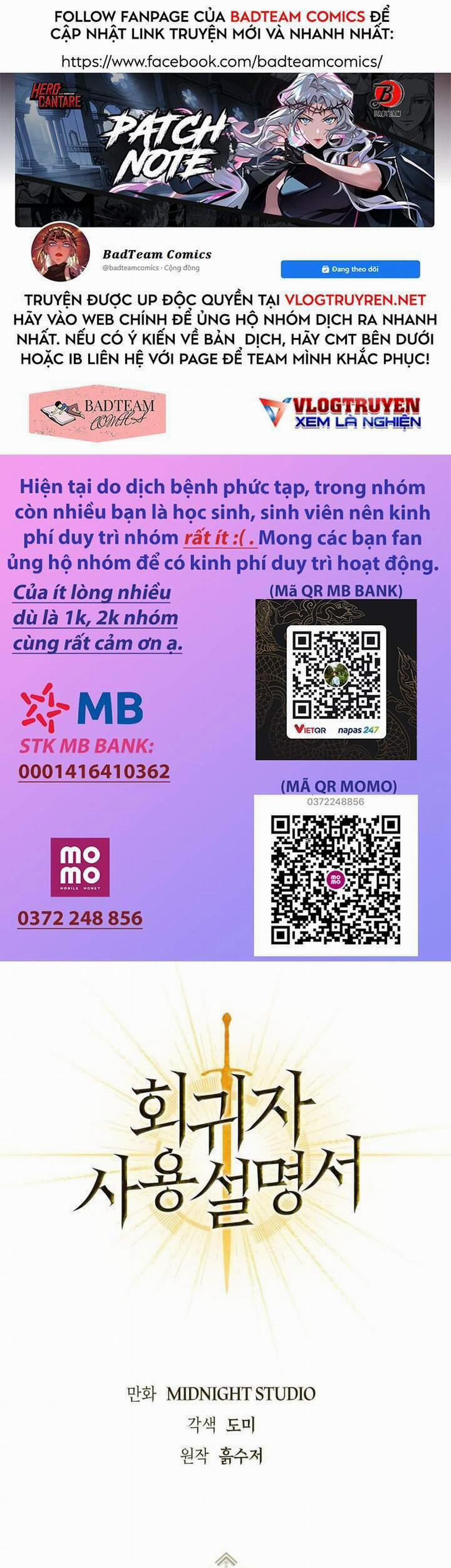Ký Sự Hồi Quy 6 trang 0