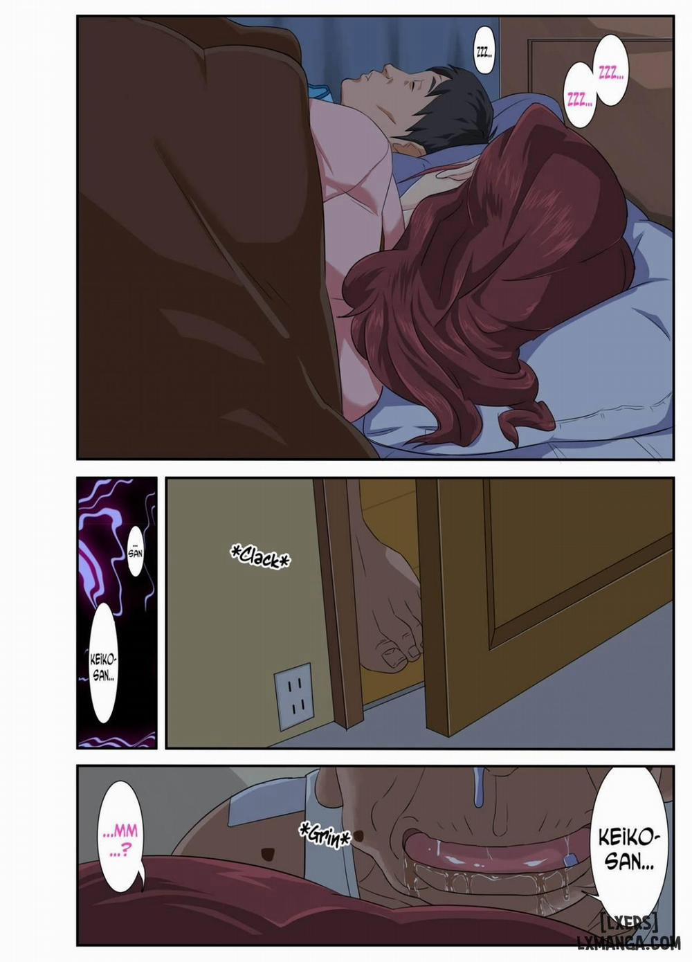 Kyojiri Tsuma Keiko to Zetsurin! Sukebe Jii Oneshot trang 2