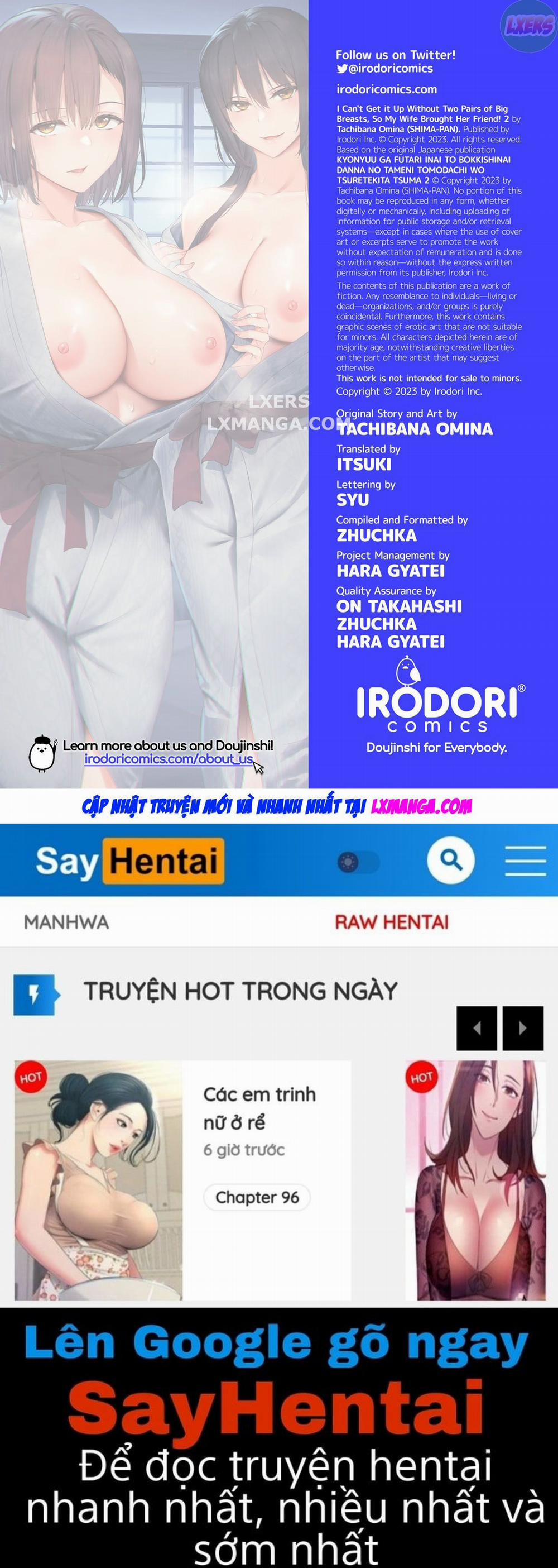 Kyonyuu Ga Futari Inai To Bokki Shinai Otto No Tame Ni Tomodachi O Tsurete Kita Tsuma 2 0 [END] trang 63