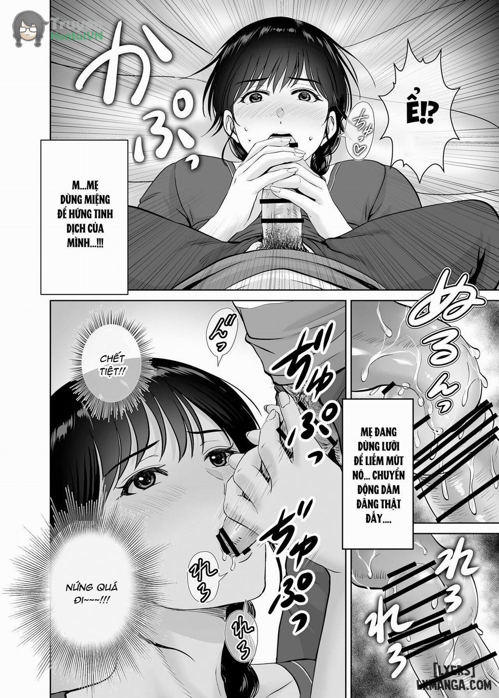 Kyonyuu Kaa-san ga Boku no Me mo Mae de 2 ~Bonyuu Mamire de Ikimakutta Hanashi~ Oneshot trang 41