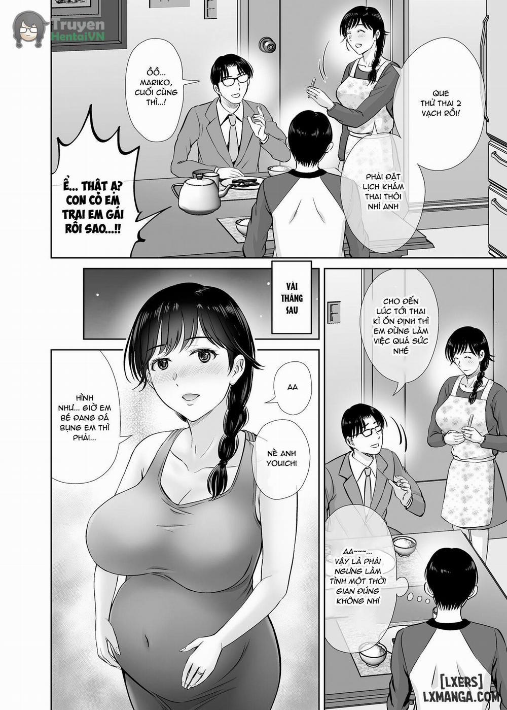 Kyonyuu Kaa-san ga Boku no Me mo Mae de 2 ~Bonyuu Mamire de Ikimakutta Hanashi~ Oneshot trang 8