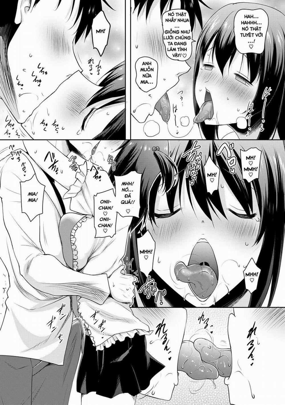 Kyonyuu Oyako no Shita to Shikyuu ni Renzoku Shasei 1 trang 12