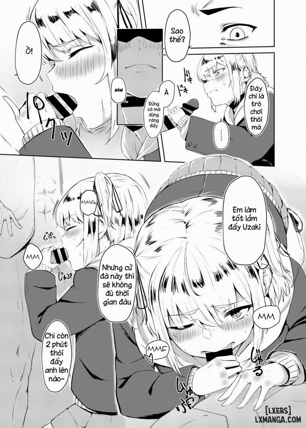 Kyousei Zecchou Batsu Game Namaiki JK no Shitsukekata Oneshot trang 9