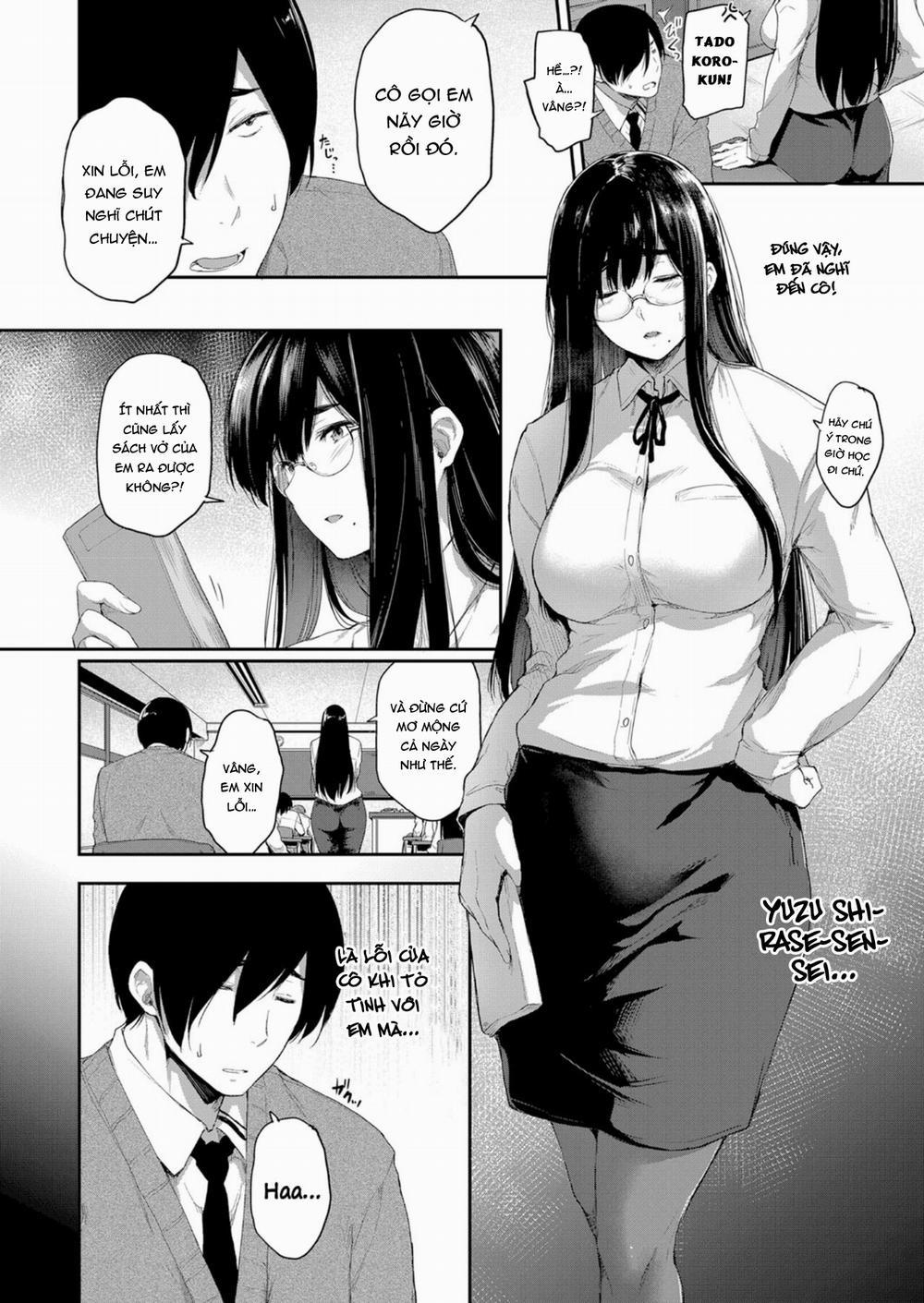Kyoushi datte Tsukiaitai Oneshot trang 4