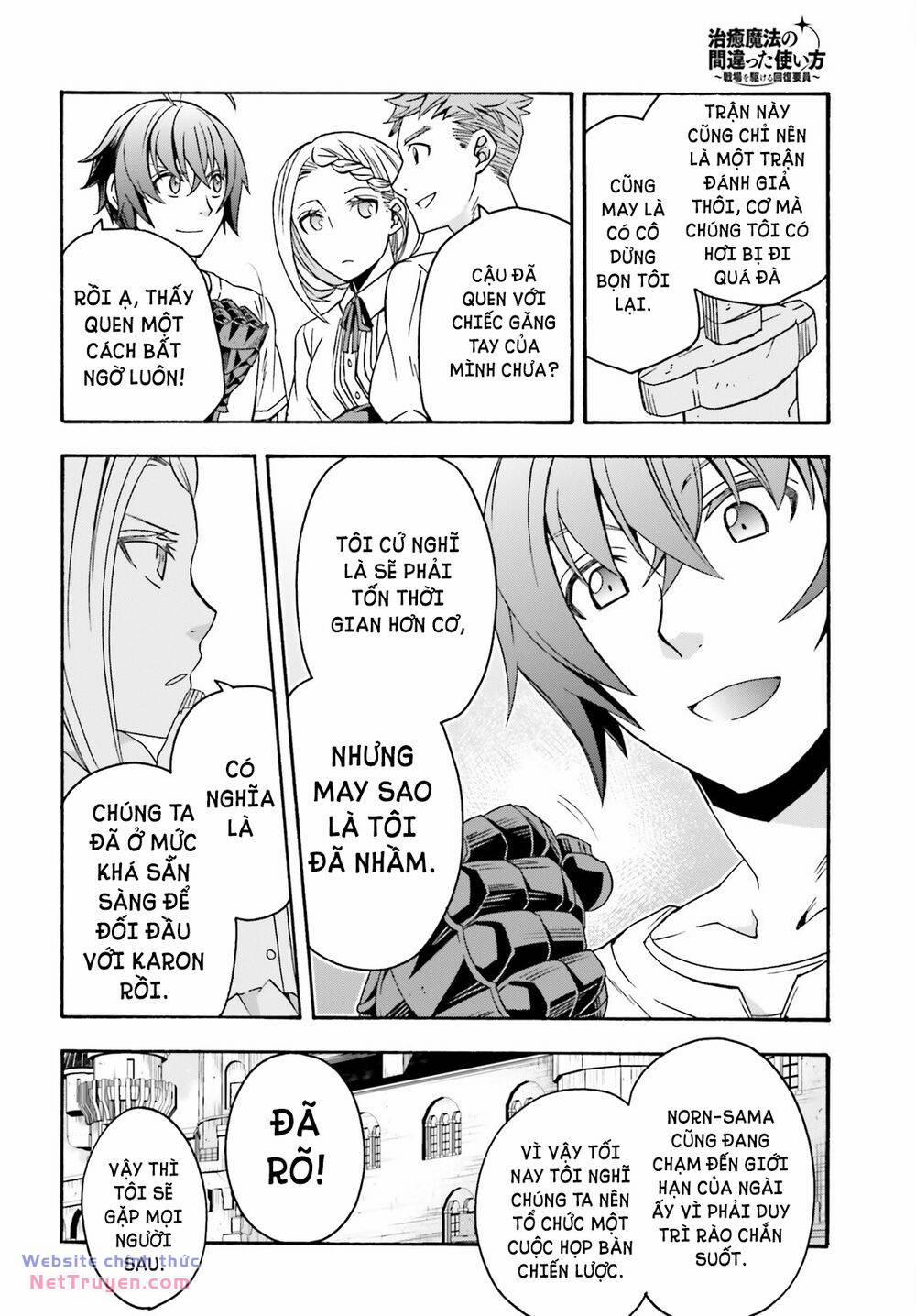Là Healer Nhưng Lại Có Mặt Trên Chiến Trường 69 trang 12