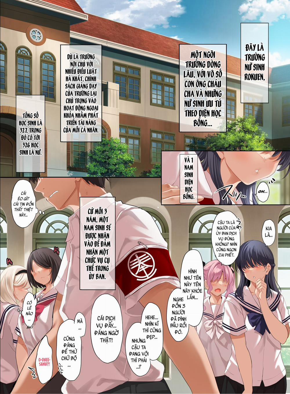 Là nam sinh duy nhất, trường cho phép tôi chịch dạo khắp nơi 2 1: 15:00 -Tại Thư viện trang 4