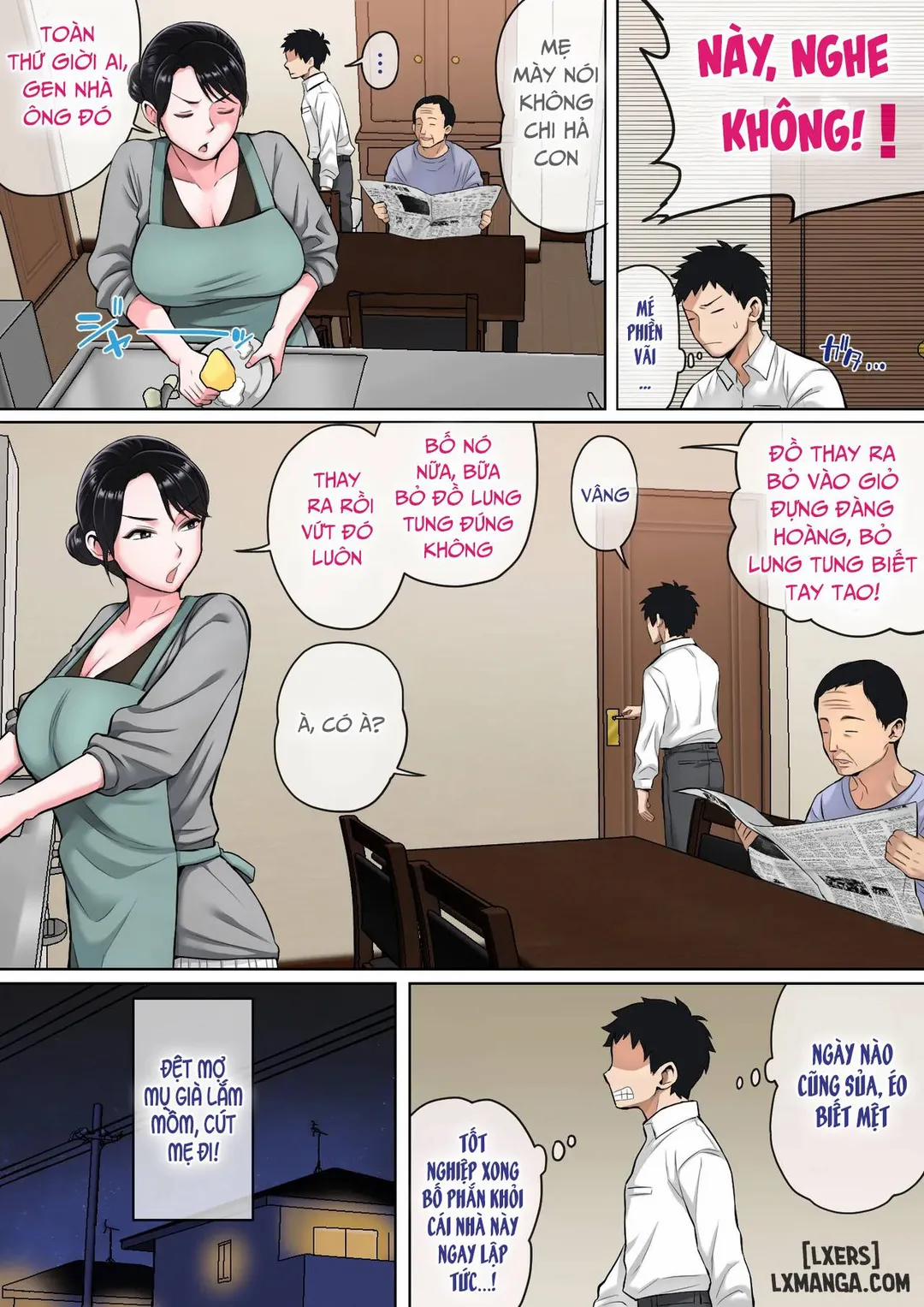 Làm bất cứ gì lúc mẹ đang ngủ! Oneshot trang 2