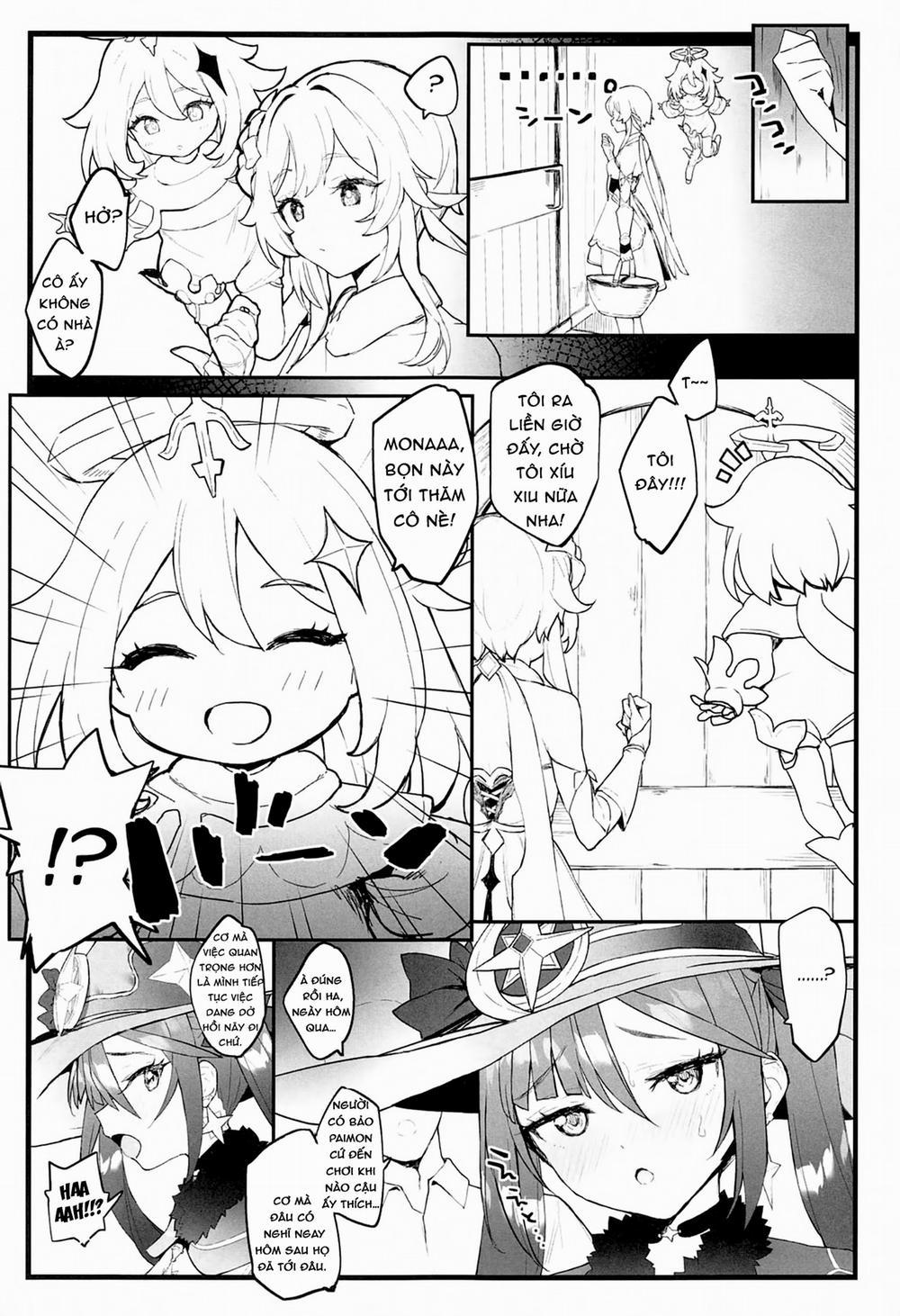 Làm đồ đệ của Mona và được làm tình với cô ấy cả ngày. Oneshot học cách chịch nhau cùng Mona trang 12