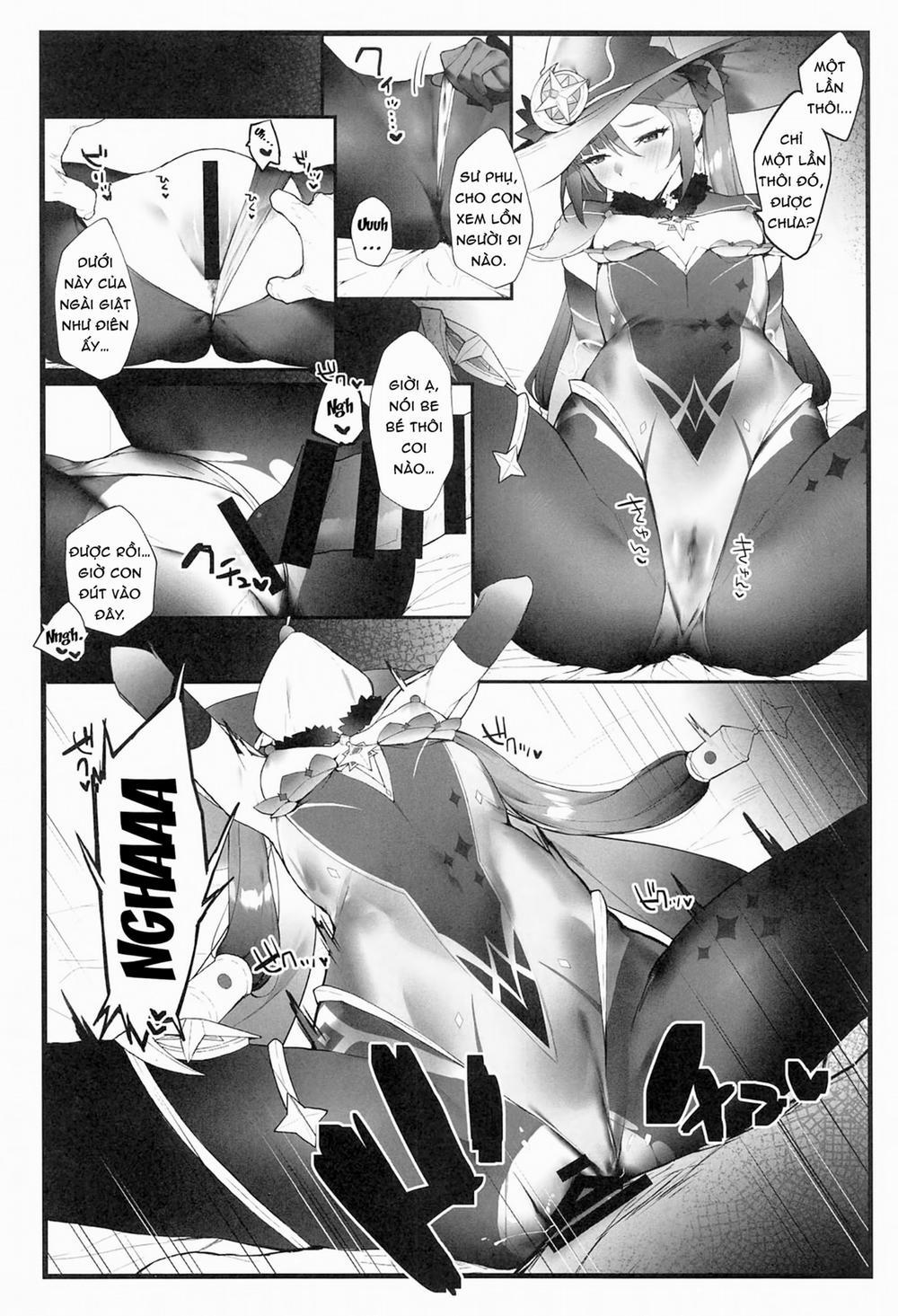 Làm đồ đệ của Mona và được làm tình với cô ấy cả ngày. Oneshot học cách chịch nhau cùng Mona trang 7