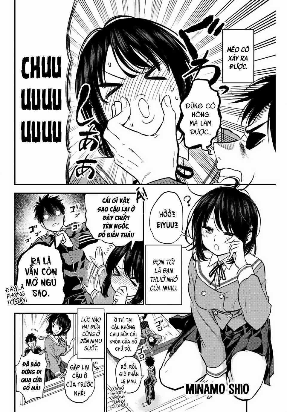 Làm Gì Có Chuyện Tình Hài Hước Giữa Bạn Thuở Nhỏ Được! 1 trang 7