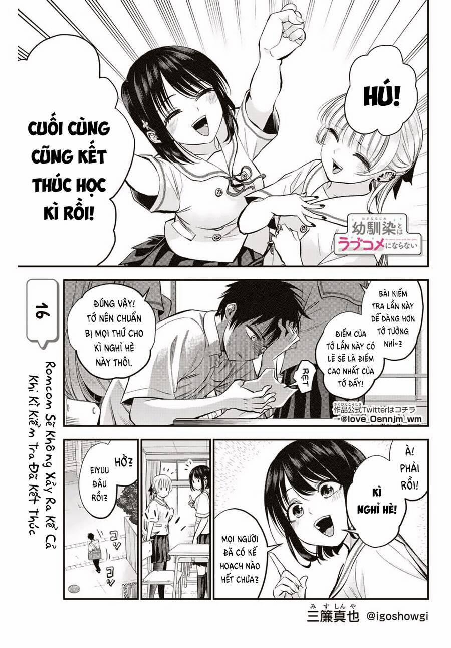Làm Gì Có Chuyện Tình Hài Hước Giữa Bạn Thuở Nhỏ Được! 16 trang 2