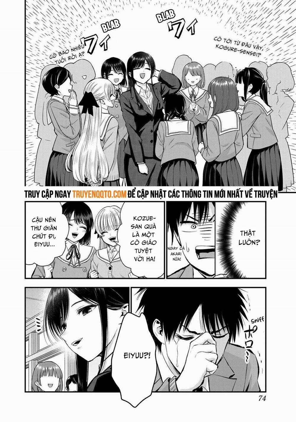 Làm Gì Có Chuyện Tình Hài Hước Giữa Bạn Thuở Nhỏ Được! 62 trang 7