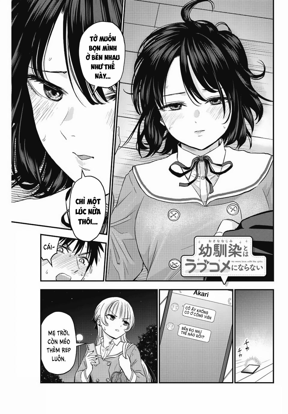 Làm Gì Có Chuyện Tình Hài Hước Giữa Bạn Thuở Nhỏ Được! 8 trang 18