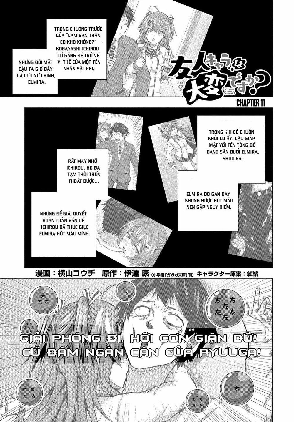 Làm Nhân Vật Bạn Thân Khổ Lắm Hả? 11 trang 2