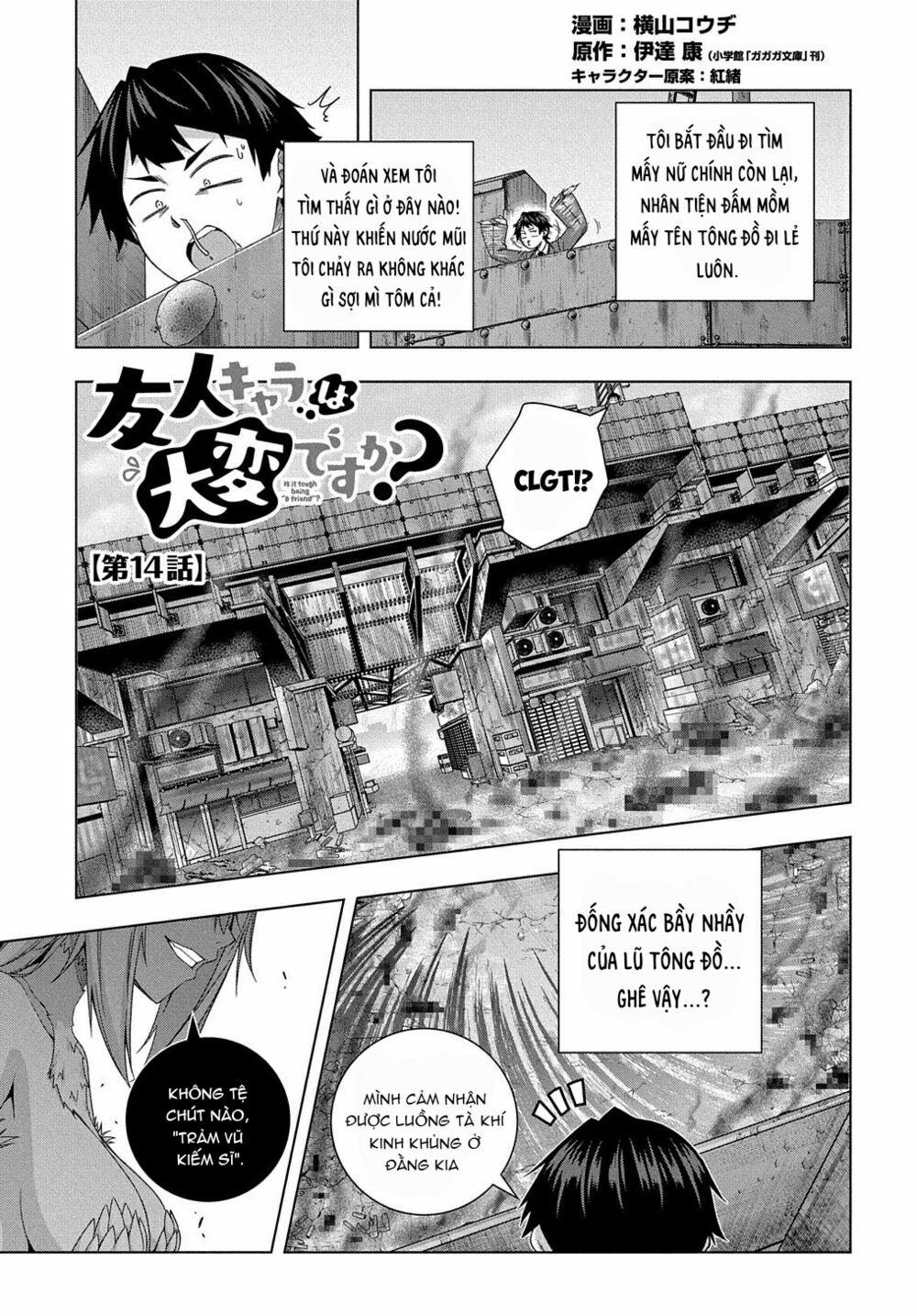Làm Nhân Vật Bạn Thân Khổ Lắm Hả? 14 trang 2