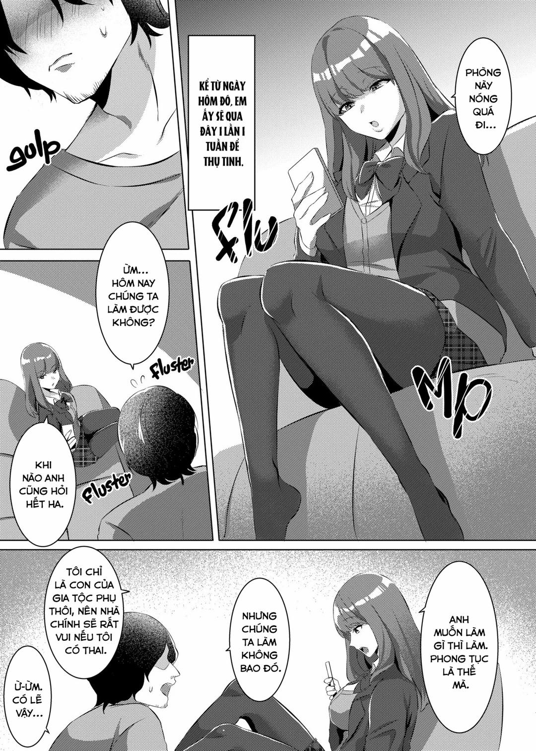 Làm tan chảy vị hôn thê giá băng Oneshot trang 3