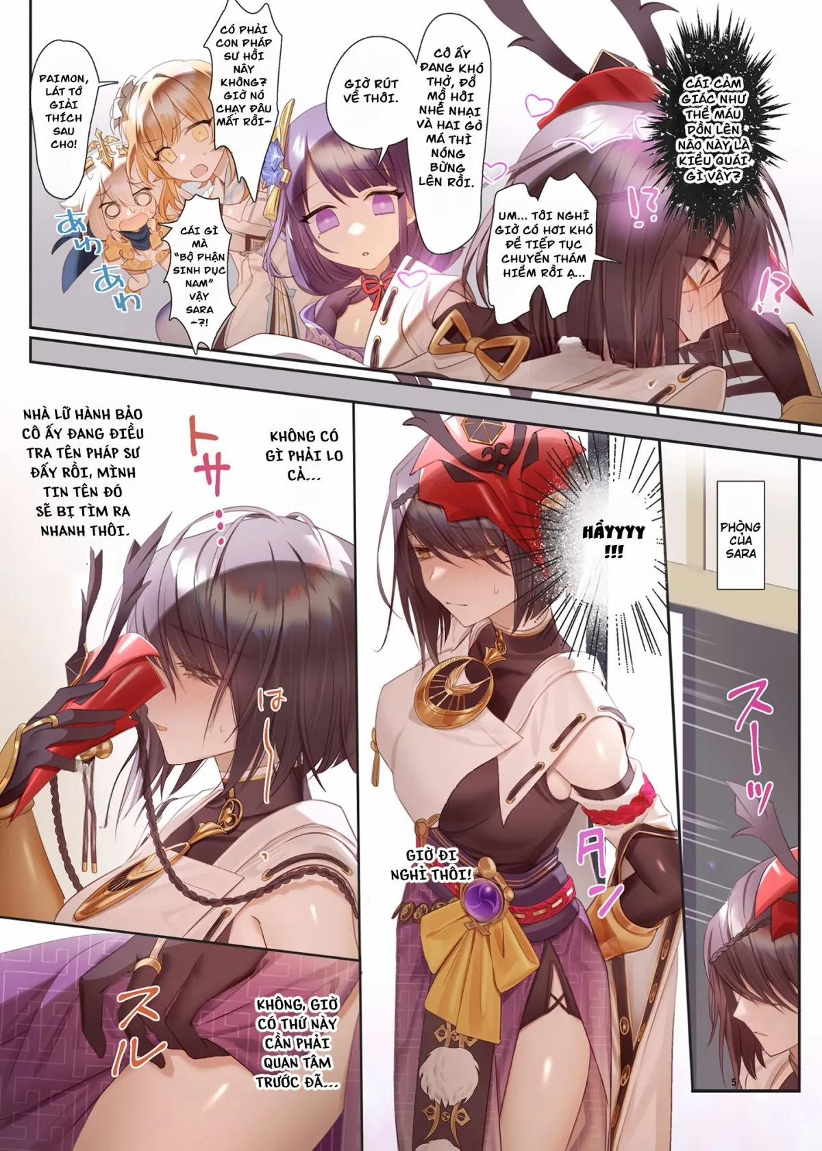 Làm Tình Điên Dại Cùng Sara-Chan 1 trang 4