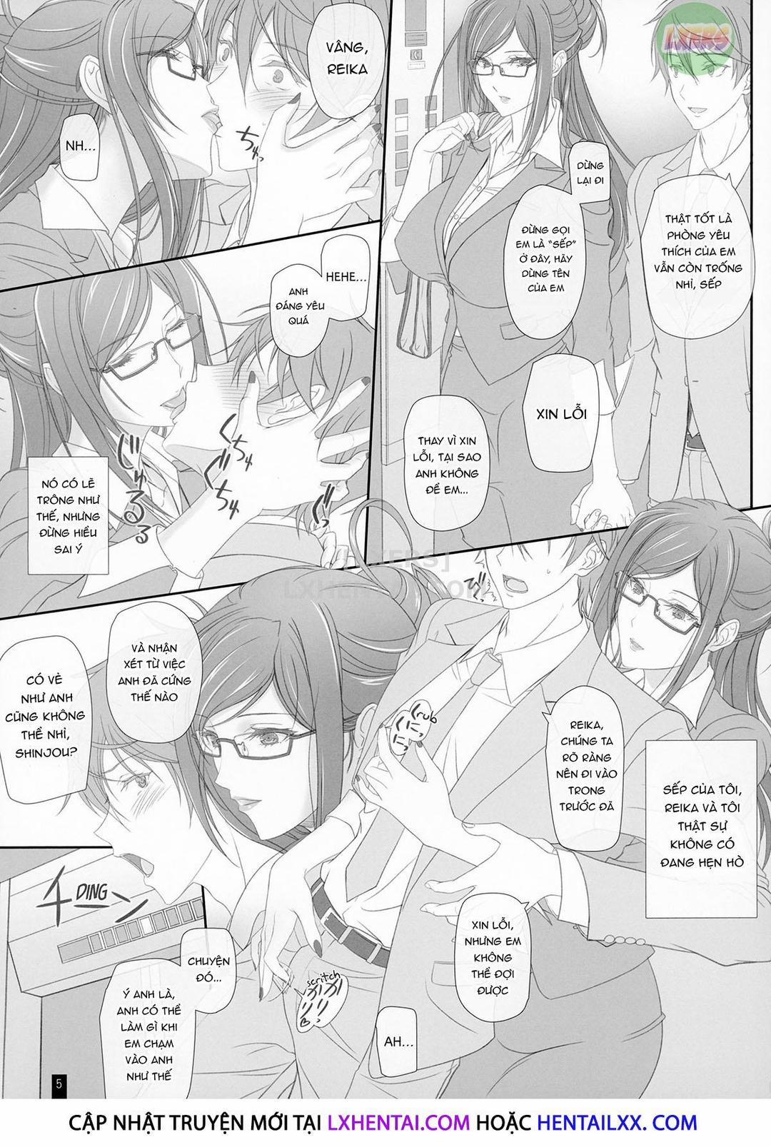 Làm tình với sếp nữ Oneshot trang 3