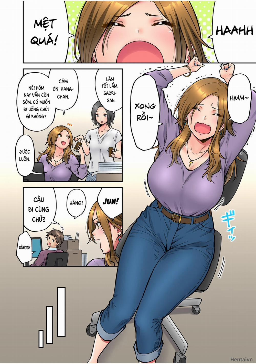 Làm tình với vị sếp say xỉn mà tôi ngưỡng mộ! 2: Làm tình ngoài ban công trang 4