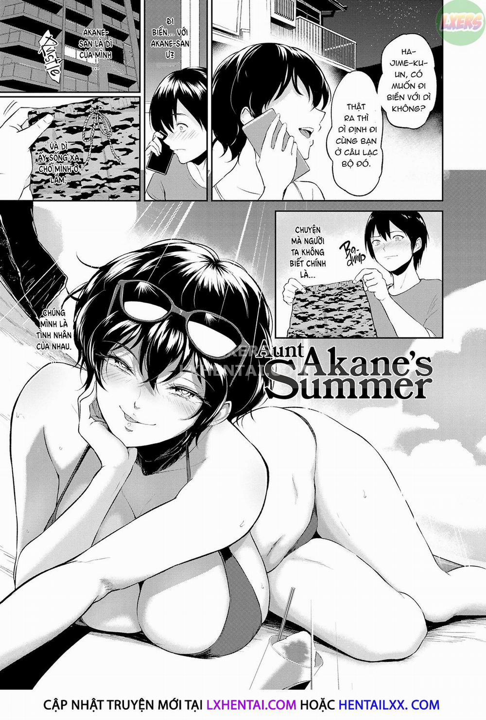 Làm tình 4 0 Aunt Akanes Summer trang 1