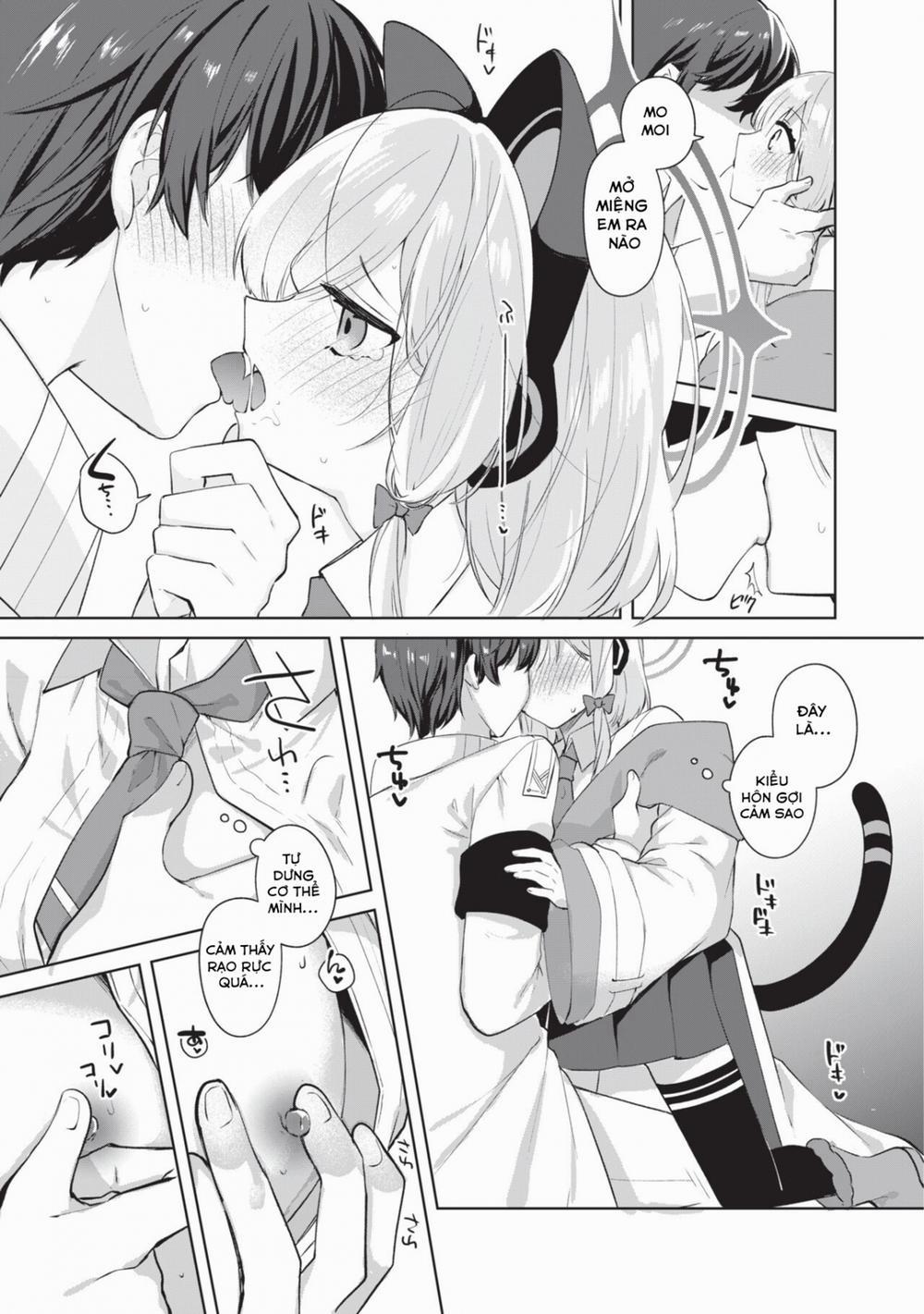 Lần đầu làm erogame Cô mèo ngây thơ trang 11