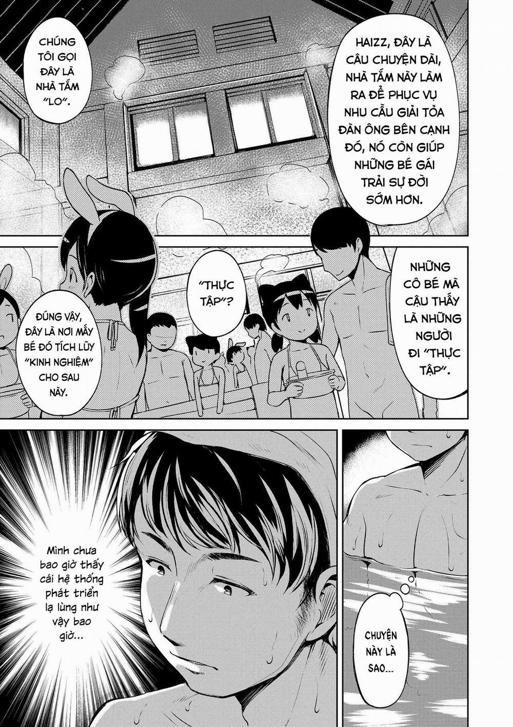 Lần đầu trải nghiệm nhà tắm công cộng và cái kết Oneshot trang 2