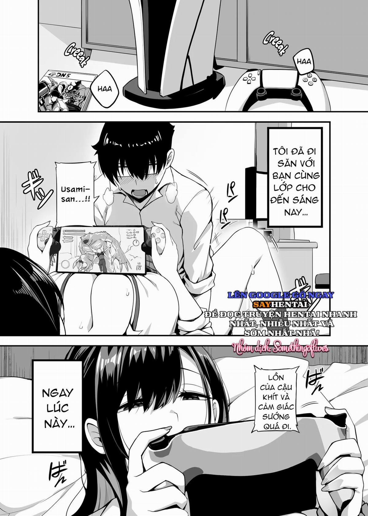 Lần đó một cô bạn cùng lớp đến và chúng tôi cùng nhau chơi trò chơi săn bắn 1 trang 1