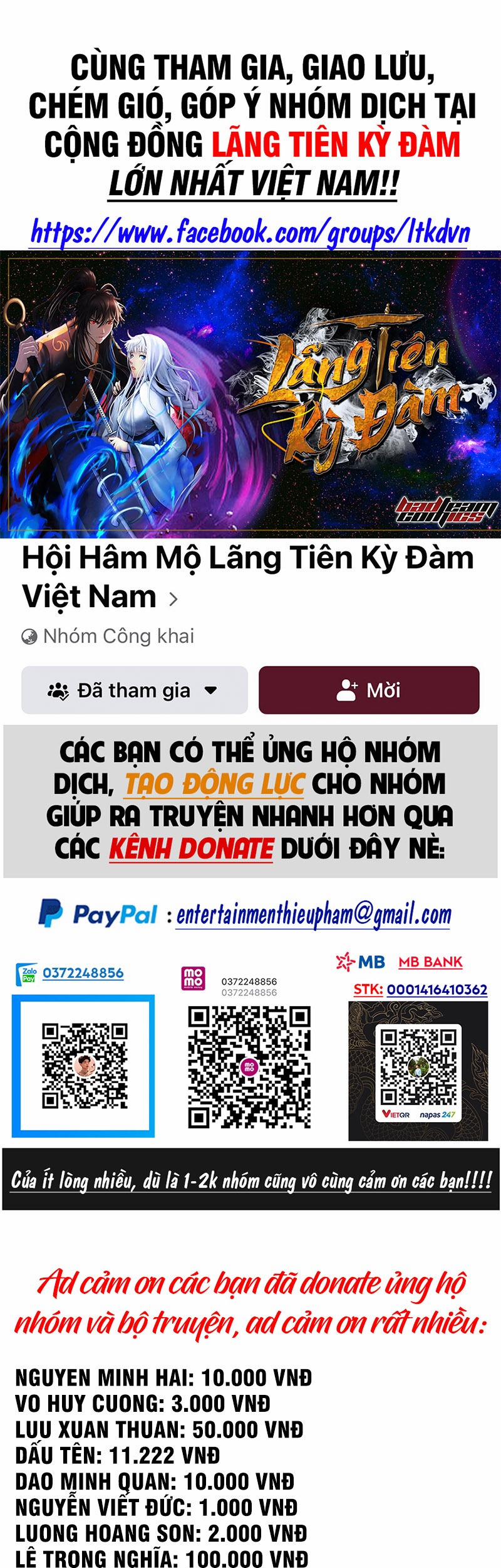 Lãng Tiên Kỳ Đàm 77 trang 0