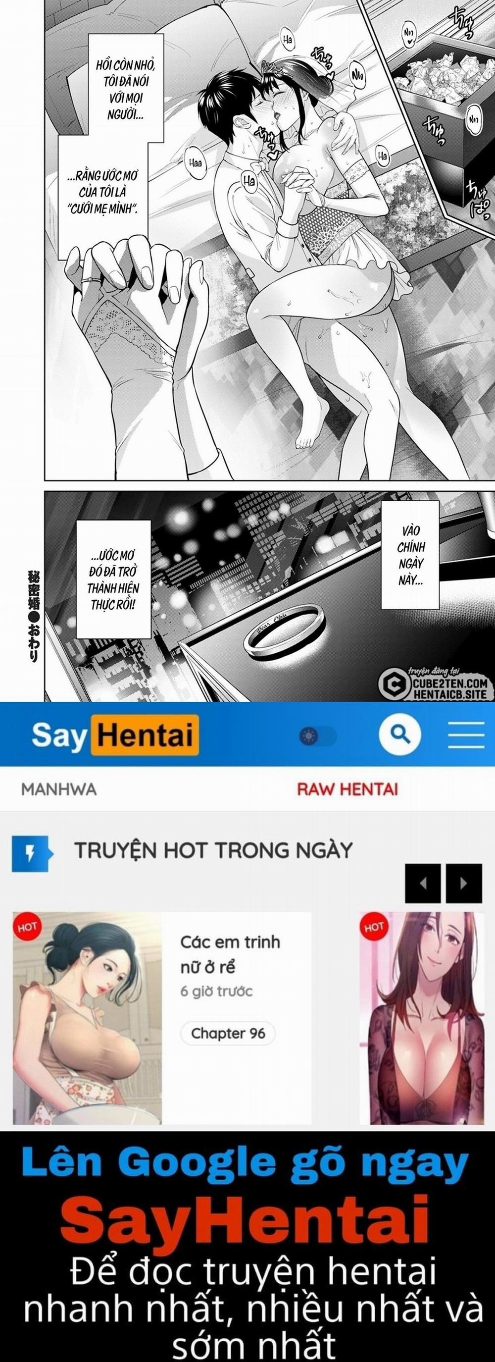 Lễ cưới bí mật với mẹ! Oneshot trang 31