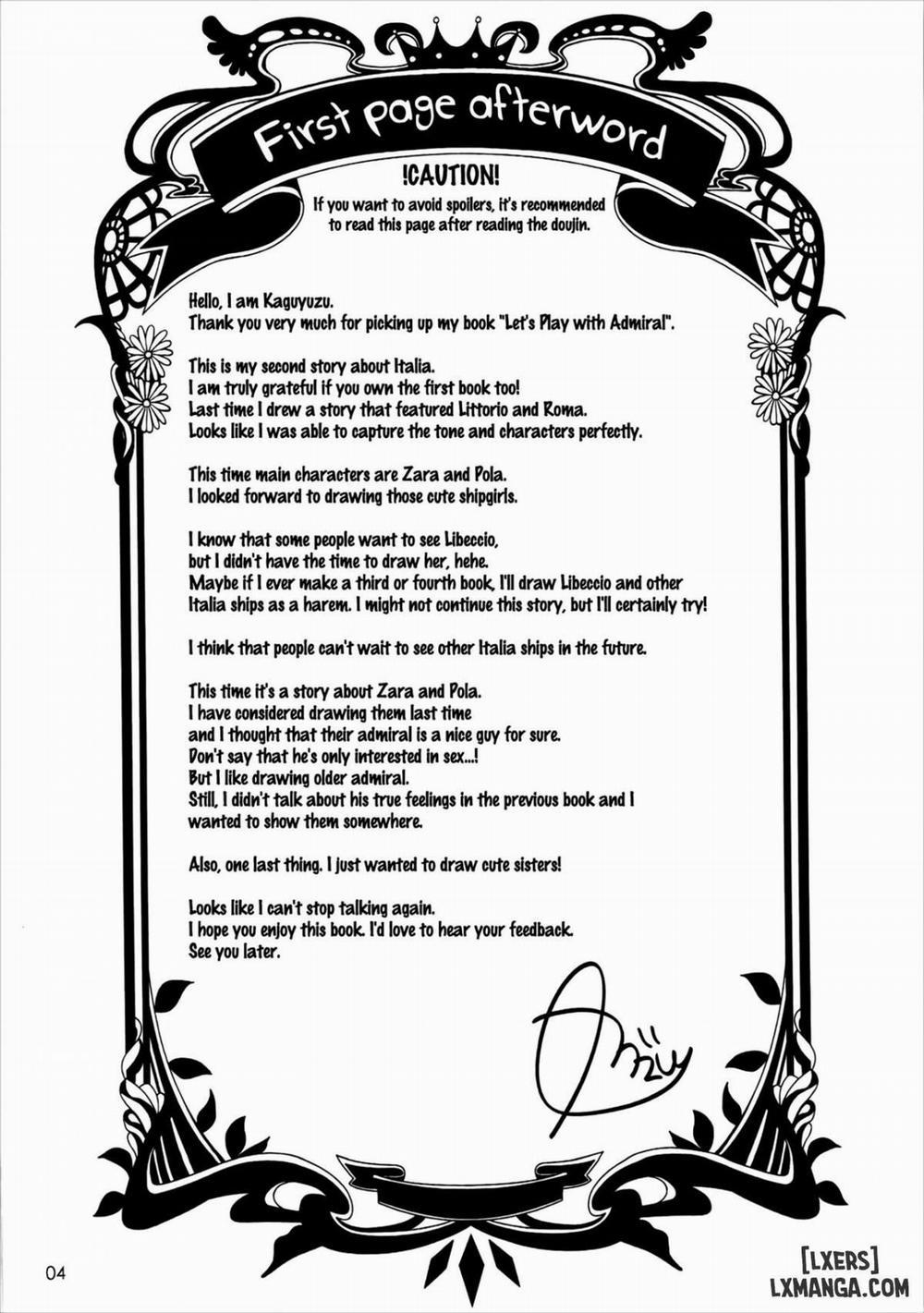 Let's play with Admiral Oneshot trang 2