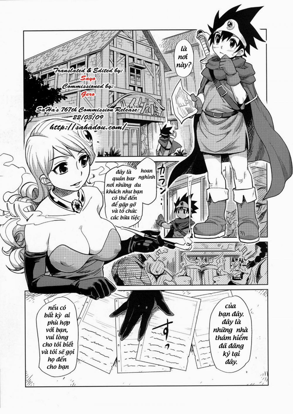 Lets Have An Adventure (Dragon Quest III) Oneshot trang 1