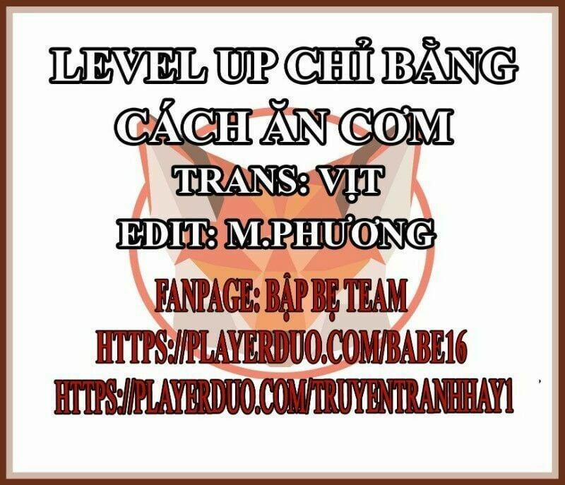Level Up Chỉ Bằng Cách Ăn Cơm 32 trang 1
