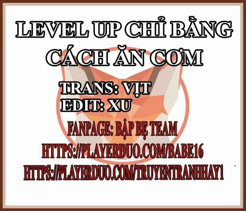 Level Up Chỉ Bằng Cách Ăn Cơm 34 trang 1