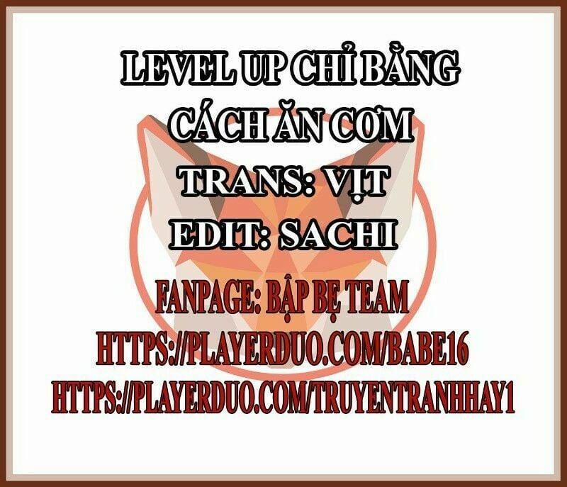 Level Up Chỉ Bằng Cách Ăn Cơm 42 trang 1