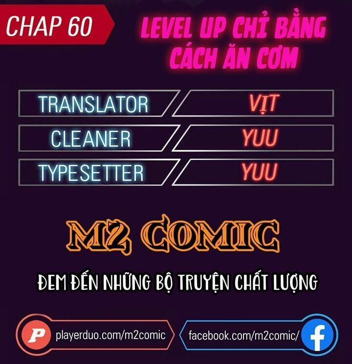 Level Up Chỉ Bằng Cách Ăn Cơm 60 trang 1