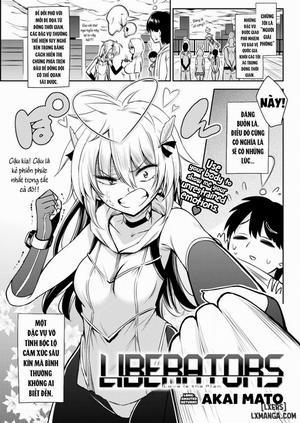 Bìa truyện Liberators (Comic Kairakuten 2016-08), 
