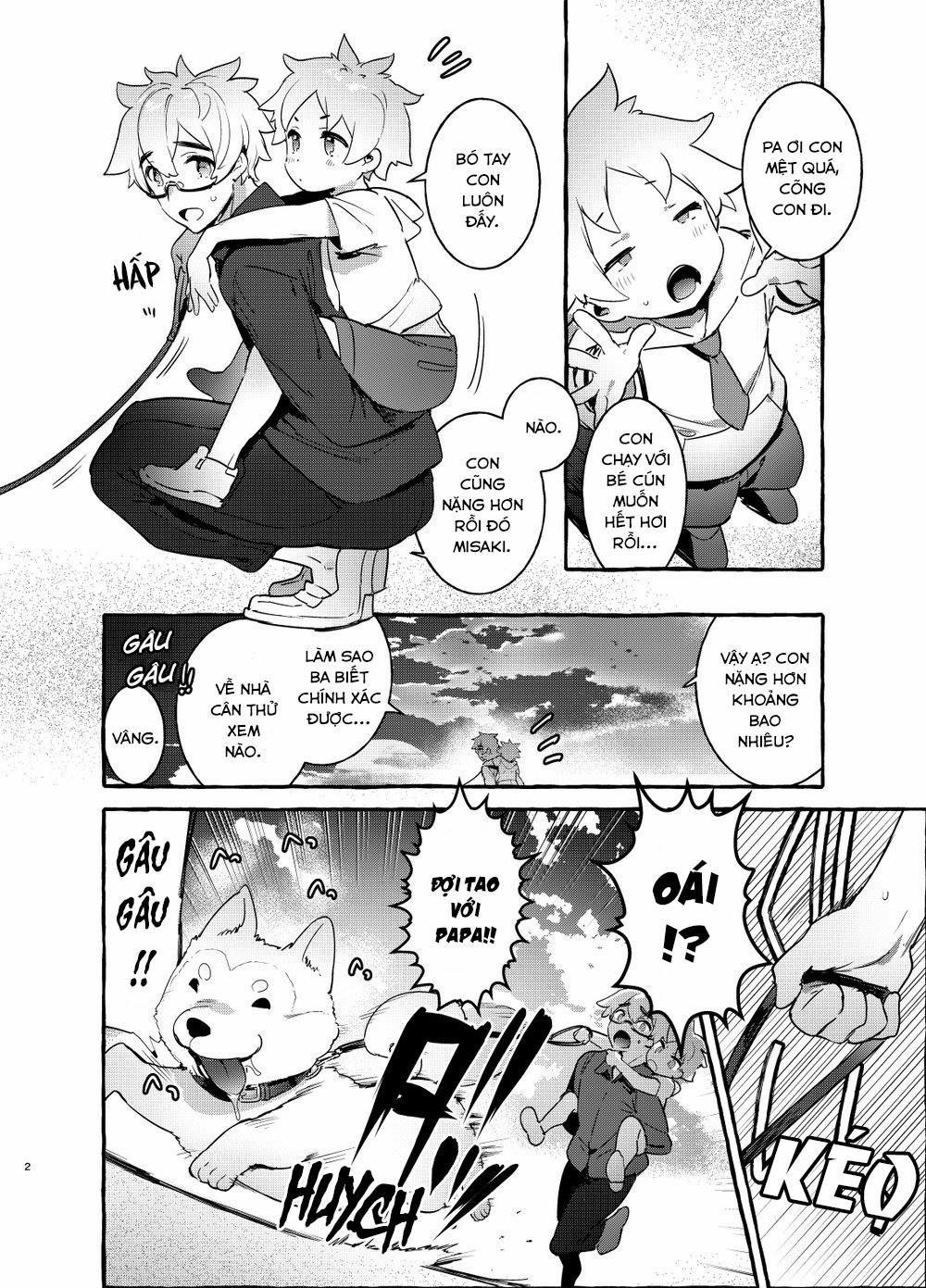 Lịch Sử Đen Tối Của Cha-Người Cha M Là Cún Con Gâu Gâu 1 trang 2